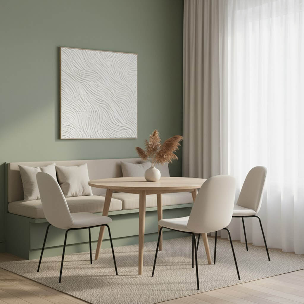 White Current: Textured White Abstract Painting with 3D Flowing Waves