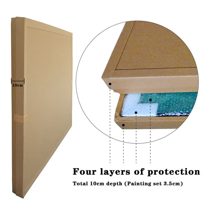 Veridian Mosaic: Heavy Texture Green Abstract Painting for Minimalist Wall Decor