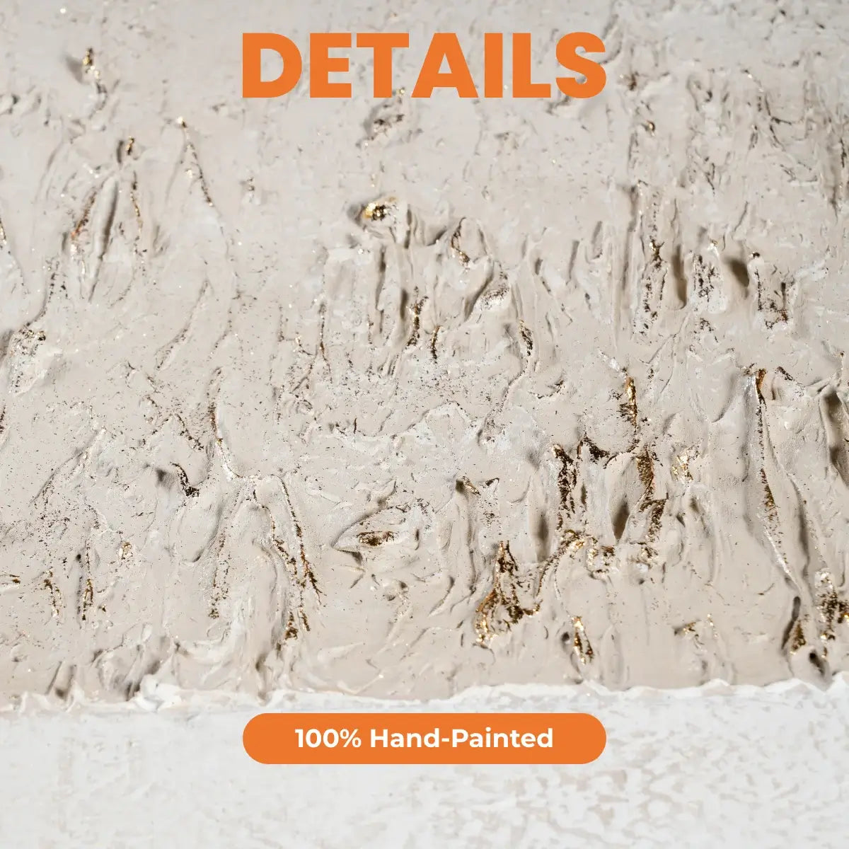 Pale Frequency: Textured White Abstract Painting for Minimalist Living Room Decor
