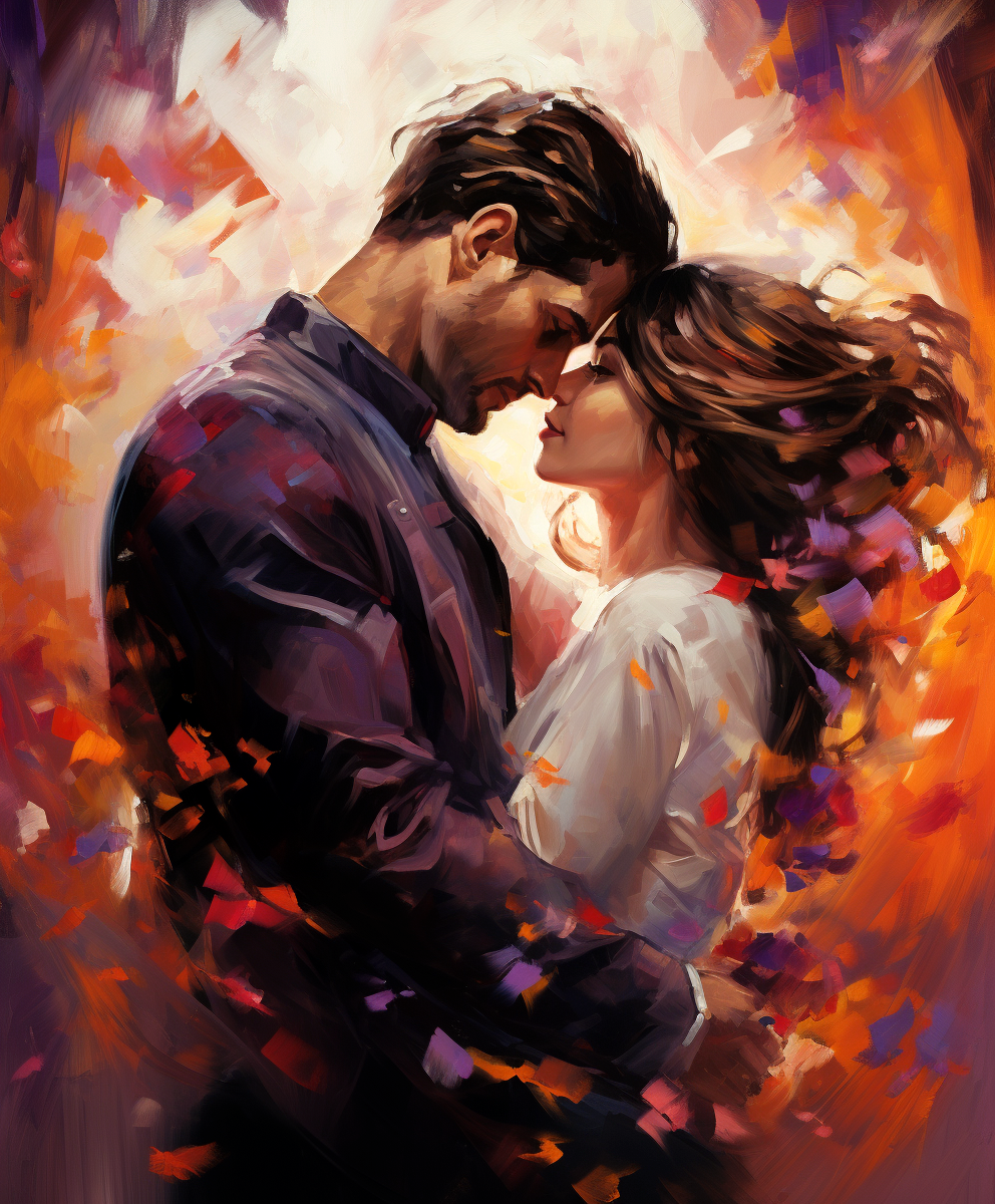 【Valentine's Day Special】Custom Hand-Painted Oil Painting - Free Shipping